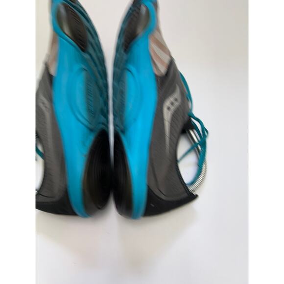 Saucony Hattori LC Running Shoes Athletic Blue Gray Lace Up Women's Size 10 - Picture 8 of 10